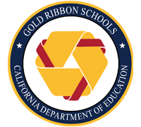 gold ribbon logo