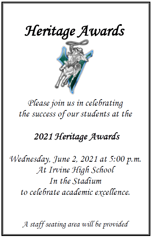 2021 Heritage Awards