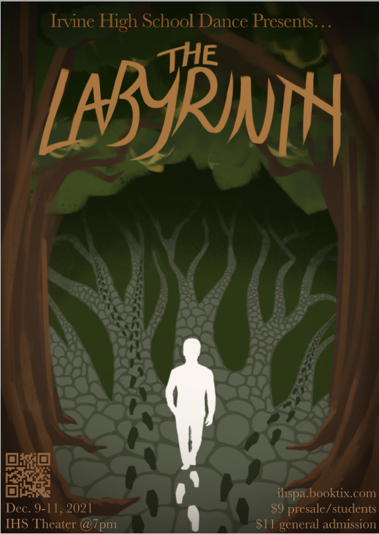 The Labyrinth - IHS Dance Flyer