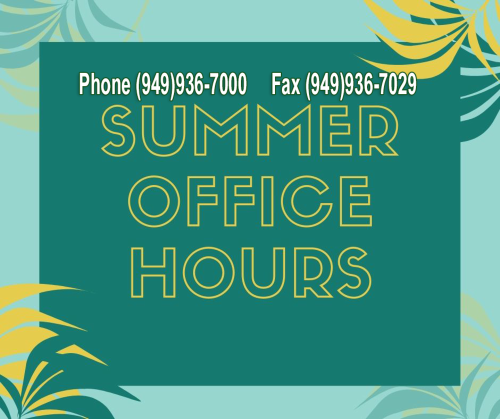 IHS Summer Office Hours