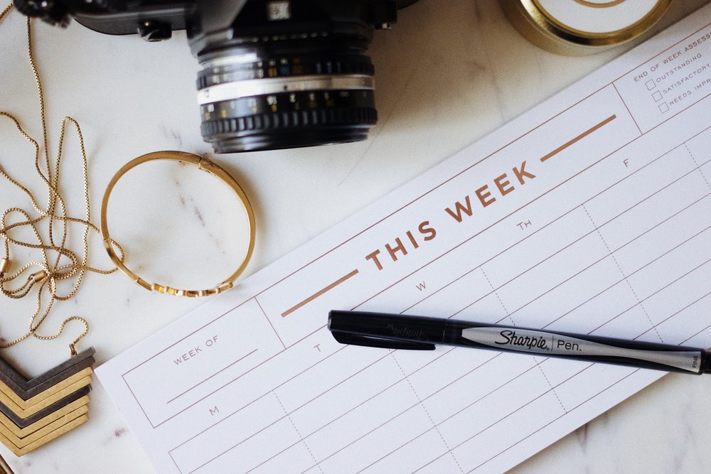 This Week's Schedule