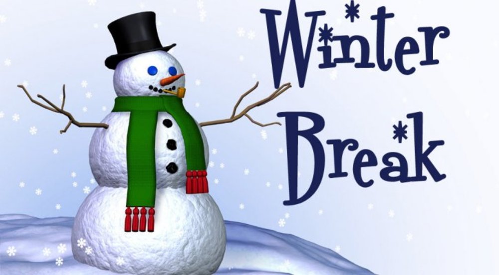 Winter Break Holiday No School Irvine High School
