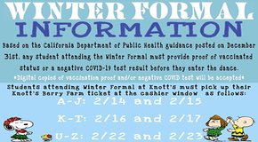 Winter Formal information 