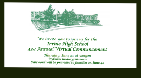 2020 Commencement Announcement