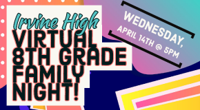 8th Grade Family Night 2021