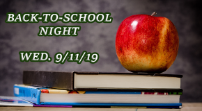 Back to School Night 9/11