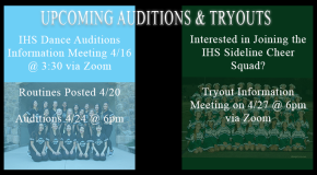 Dance and Cheer Auditions/Tryous