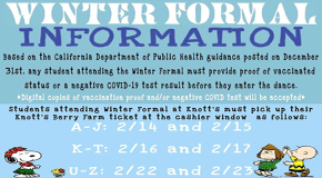 Winter Formal information 