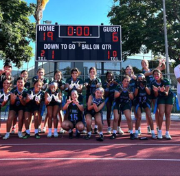 Irvine beat laguna hills 19-6 in first flag football game.