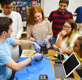 Students Working on Assembly