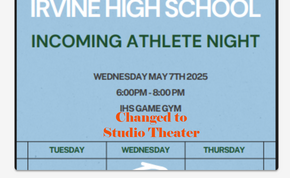 Incoming Athlete Night 2025