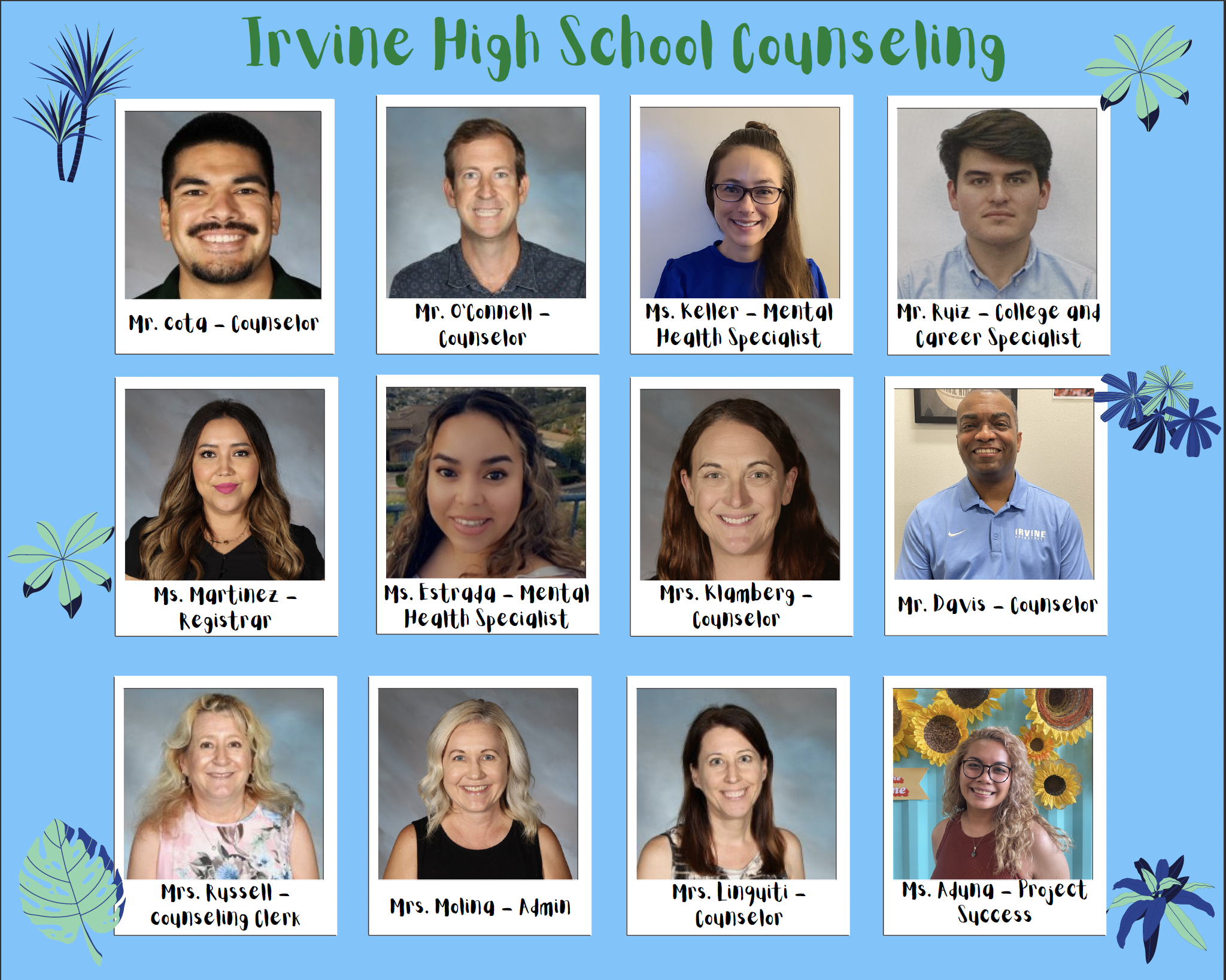 2023-24 Counseling Staff