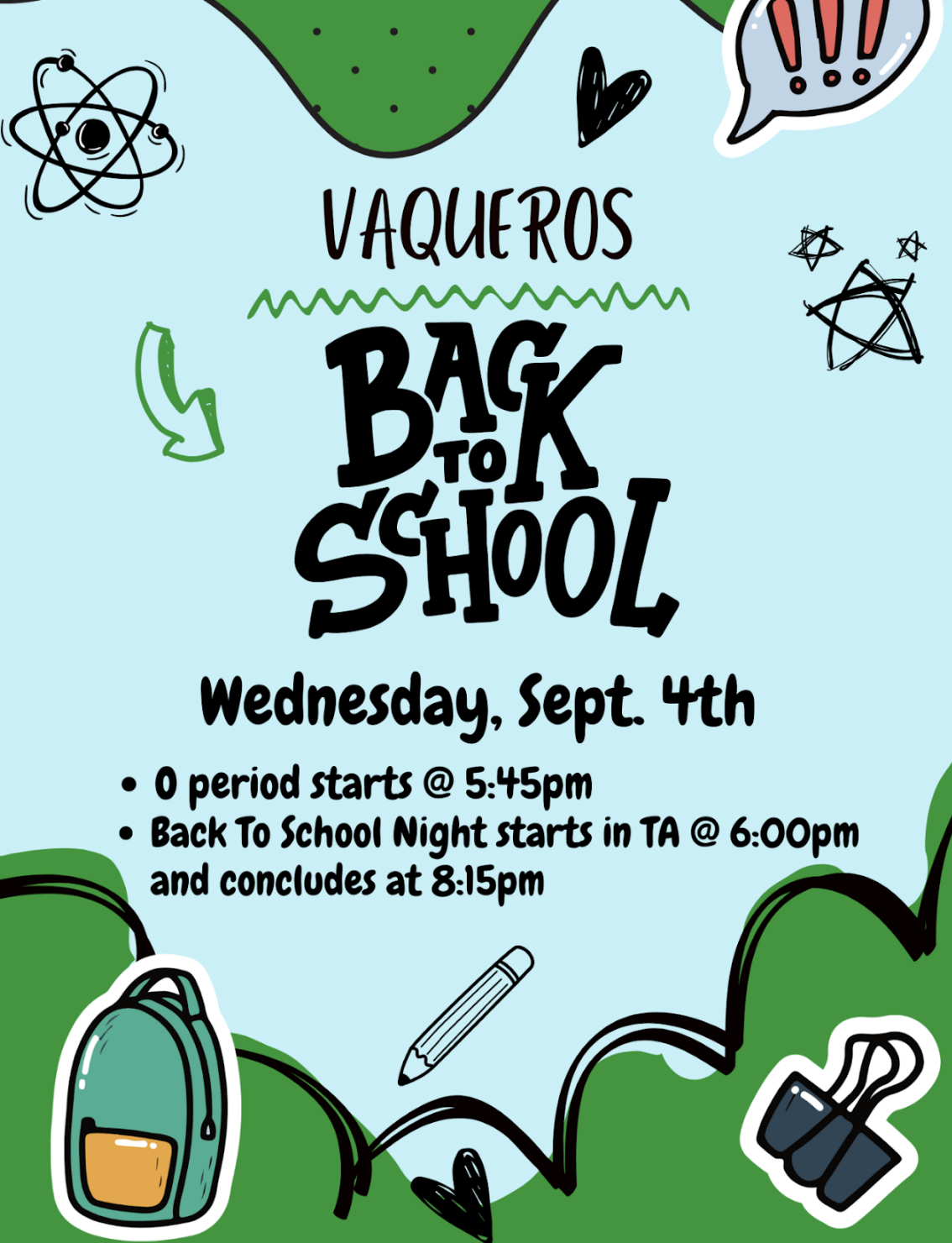 Back to School Night 24