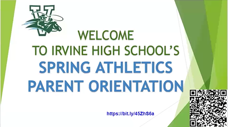 IHS Spring Athletic Parent Meeting 2026