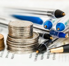 Pens and Coins