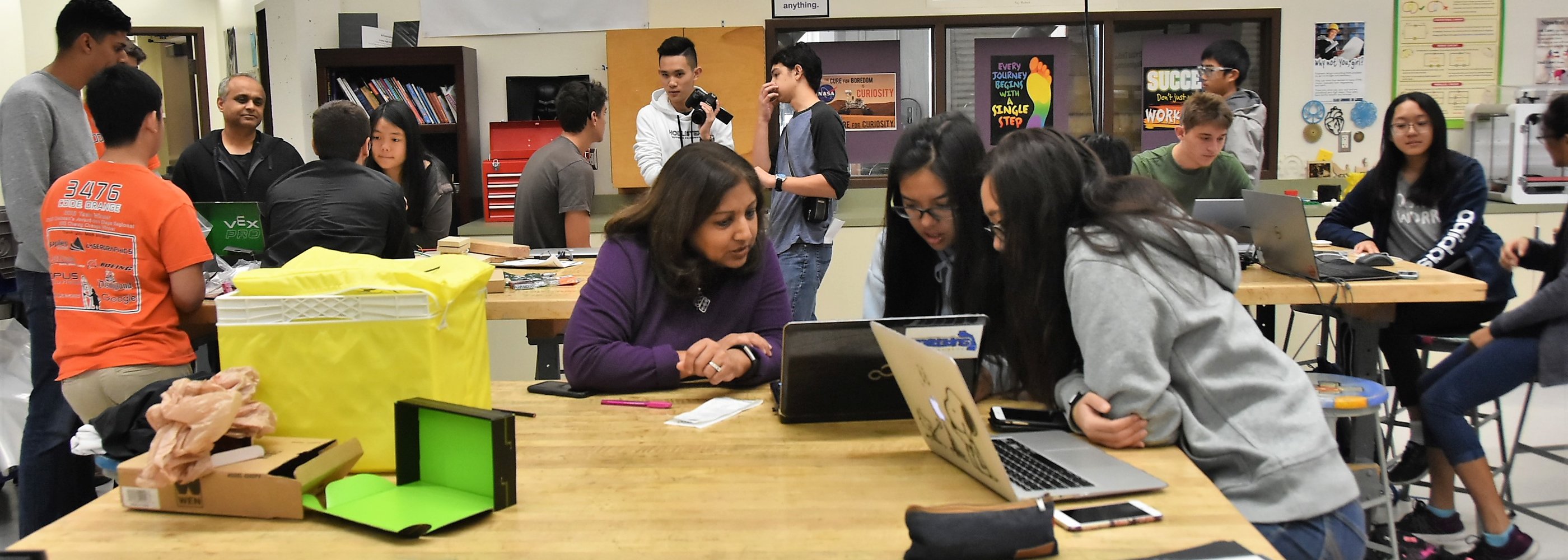 Students Working Together