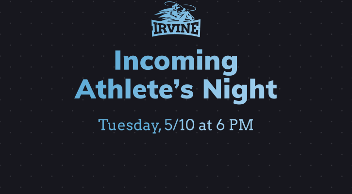 Incoming Athlete's Night