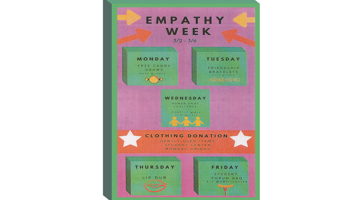 Empathy week flyer