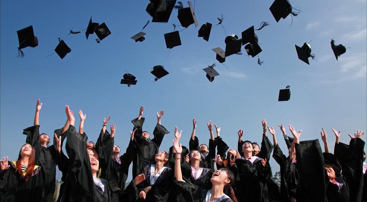 Grad Cap Toss